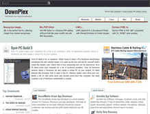 Tablet Screenshot of downplex.com